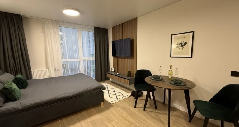 Продаж 1-к, Дизайнерський ремонт, ЖК Ріел Сіті,  28м2, 8/12