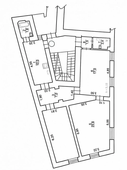 ПРОДАЖ 3-кімнатної квартири в ЦЕНТРІ МІСТА вул. Насипна 1