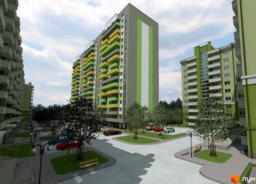 Продаж 3 кім. квартири біля парку по вул. Зелена.
