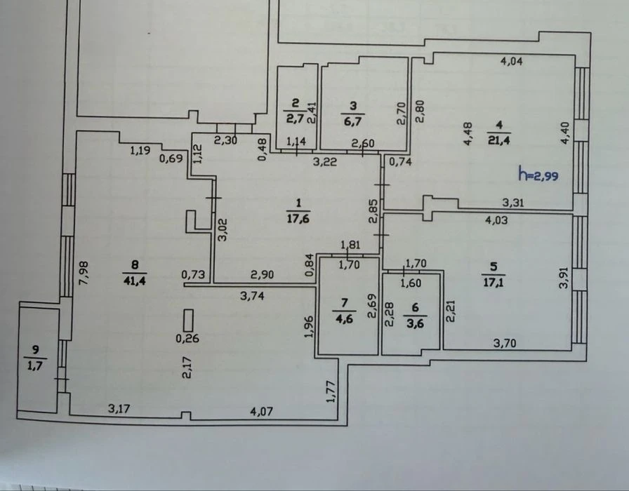 Продаж квартири 117 м2 в новобудові еліт класу вул. Чупринки