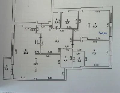 Продаж квартири 117 м2 в новобудові еліт класу вул. Чупринки