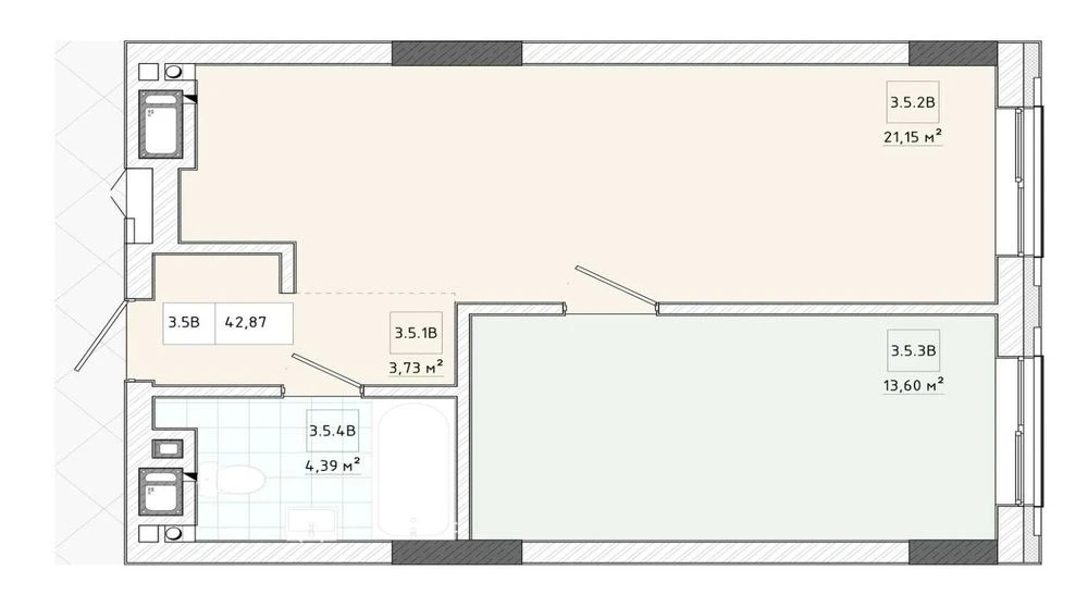 Продаж 1 кім апартаменти  ЖК Апарт хол (apart hall)