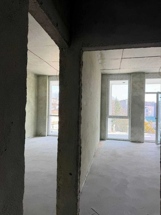 Продаж 1-кімнатних апартаментів 53,57 м2 в збудованій секції