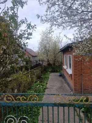Добротний цегляний будинок з гаражем та міськими комунікація