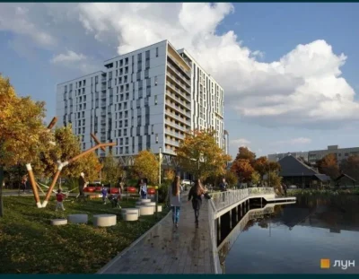 ЖК Lake View ( В. Великого ) 3к 90м. кв.