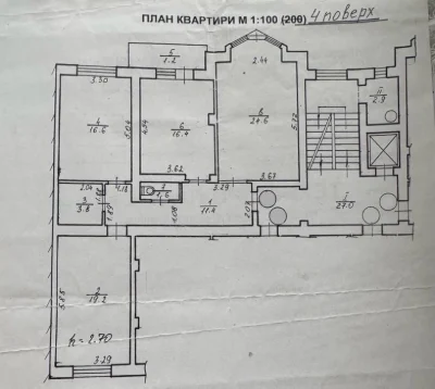 Продаж 3 кім. квартири, вул. Плугова, 10
