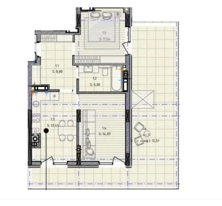 Тераса/2к квартира 66м,ЖК Кленовий двір,Рясне,Шевченка-Брюхо