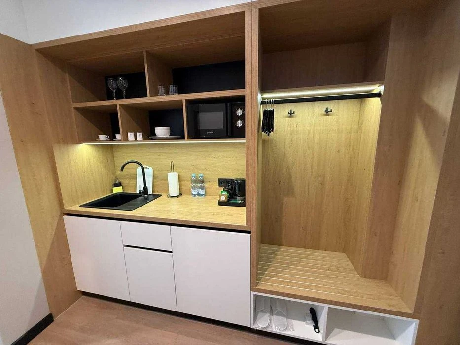 Продаж 1-кім. апартаментів в  бізнес-центрі Kristal Plaza.