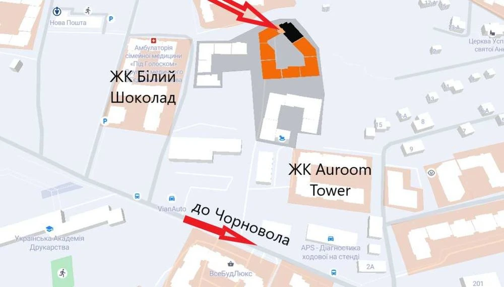 Продаж 3 кімнатної квартири , площею 91,9 м2 , ЖК Фруктова А