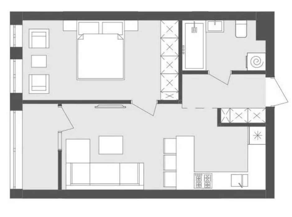 Продаж 1-кімнатної квартири ЖК Avalon Flex,вул. Топольна Шев