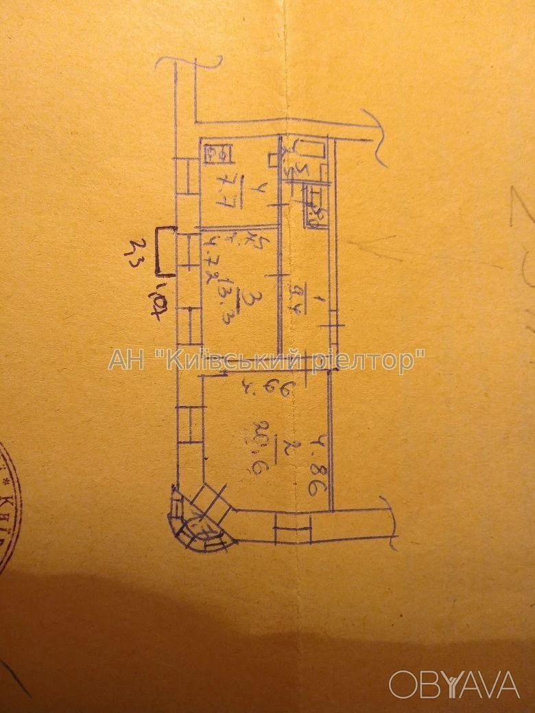 2-room apartment, 58 sq.m.