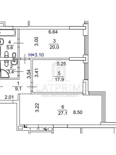 Продаж 3к квартири 83 кв. м на вул. Звіринецька 70А, кв. 402