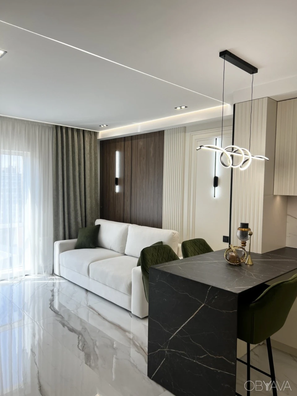 1-room apartment, 41 sq.m.