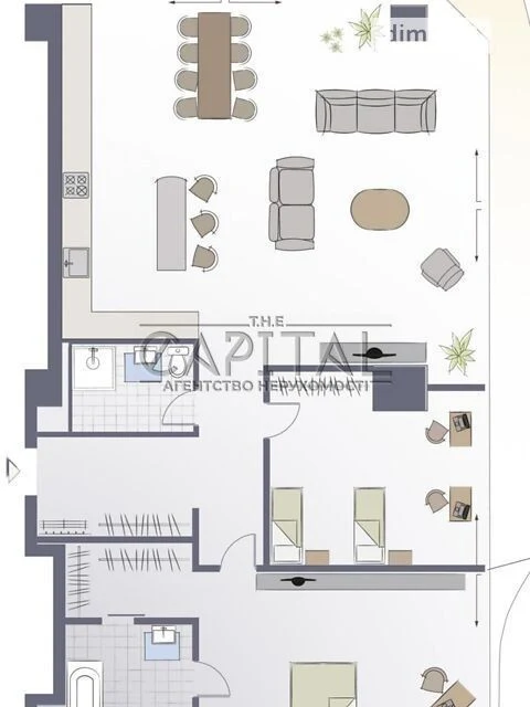Продаж 3к квартири 158 кв. м на вул. Мечникова 11А • ID 3477
