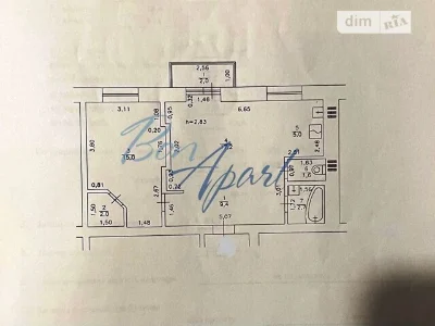 Продаж 2к квартири 55 кв. м на вул. Івана Світличного 4 • ID