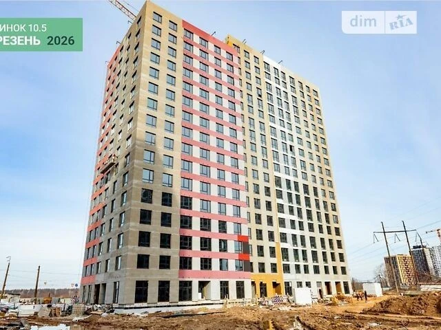 Продаж 1к квартири 44 кв. м на вул. Всеволода Змієнка 27А •