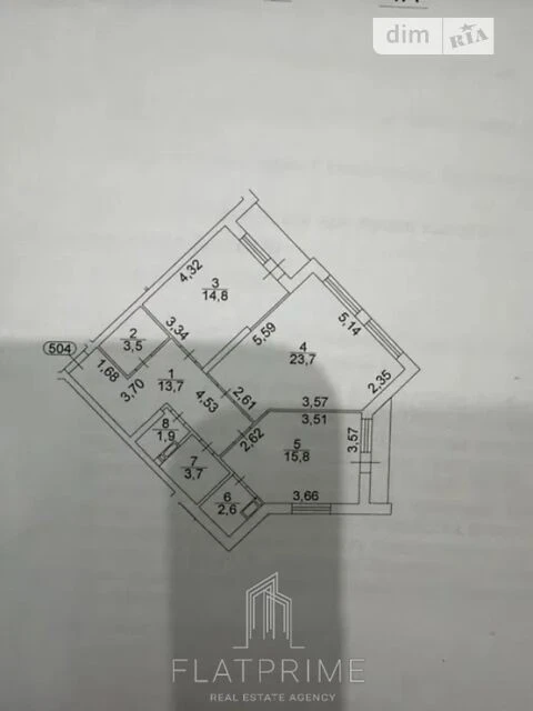 Продаж 2к квартири 84.4 кв. м на вул. Мокра 20Б • ID 3477242