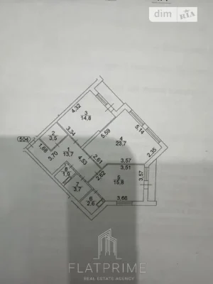 Продаж 2к квартири 84.4 кв. м на вул. Мокра 20Б • ID 3477242