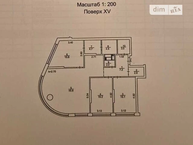 Sale of 3-room apartment 116.4 sq. m on Holosiivskyi Avenue 78/2