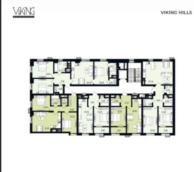 3-room apartment for sale in the residential complex 'Viking Hills', Shchurat Street
