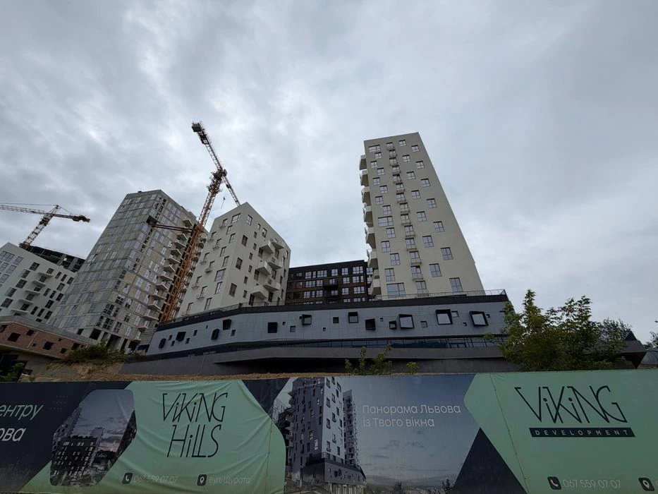 3-room apartment for sale in the residential complex 'Viking Hills', Shchurat Street