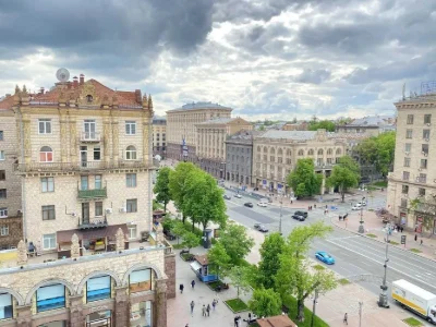 3к квартира на Хрещатику | Панорамний вид на Пассаж | Центр