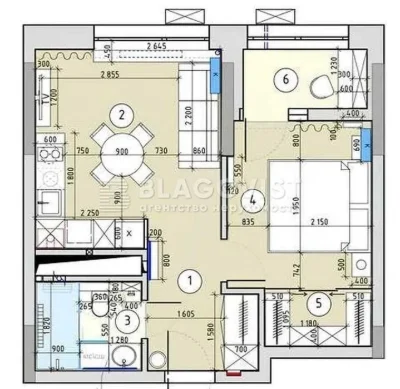 Продаж 1 кімнатна квартира 43м Липківського митрополита 38а,