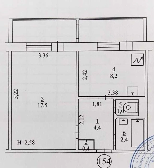 Продаж 1 кімнатної квартири на Позняках, вул. Кошиці 9