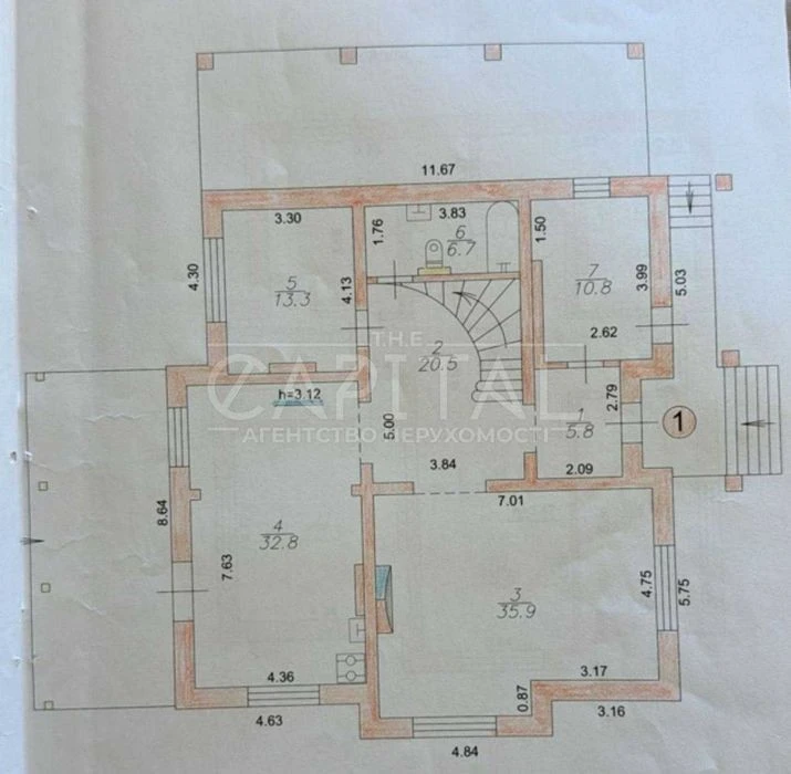 Продаж 2-поверхового будинку, загальною площею 245м2 м. Київ
