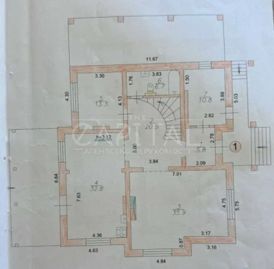 Продаж 2-поверхового будинку, загальною площею 245м2 м. Київ