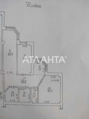 Просторная и светлая квартира 116 м² рядом с морем во Франции