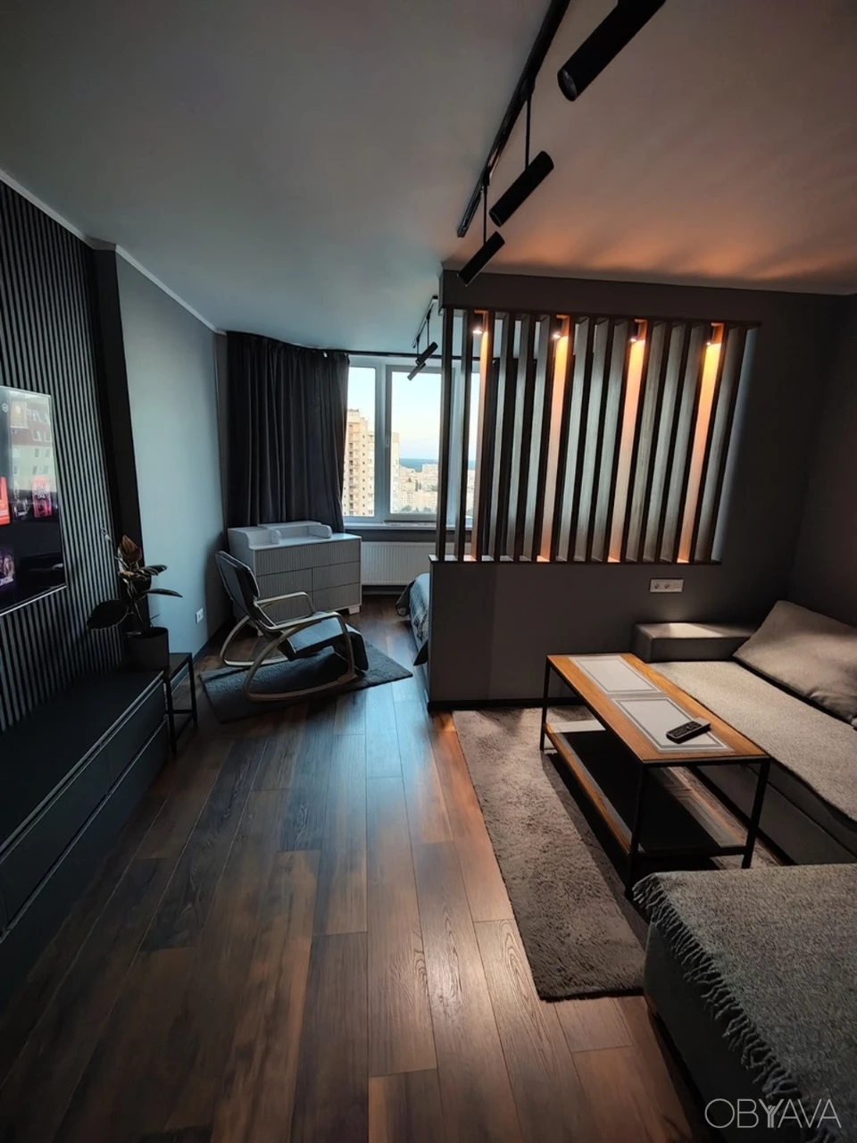 1-комнатная квартира, 55 кв.м