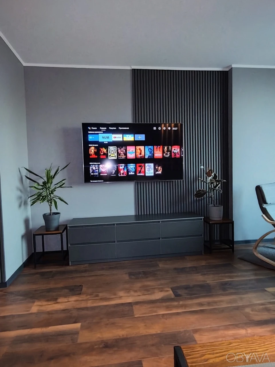 1-комнатная квартира, 55 кв.м
