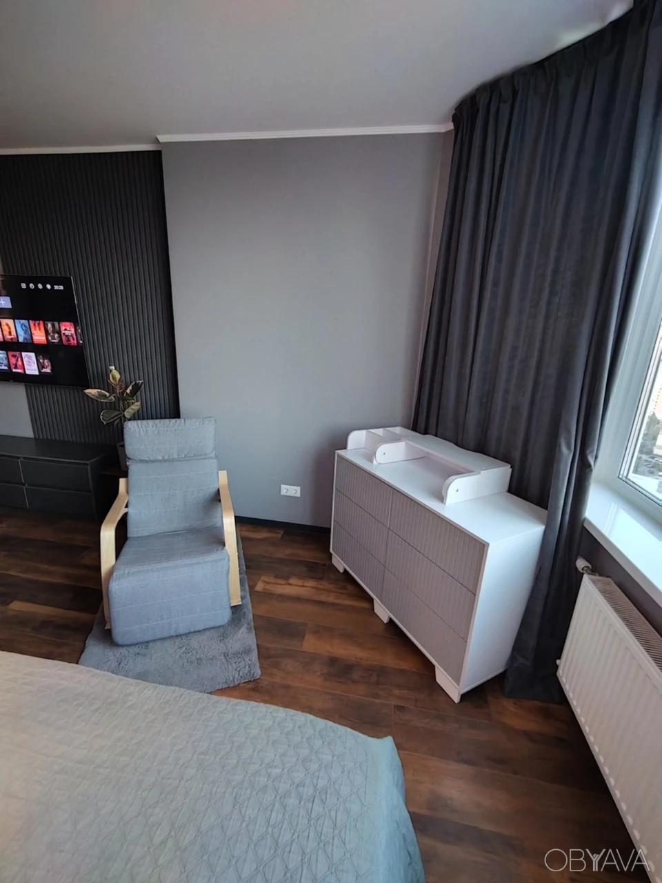 1-комнатная квартира, 55 кв.м