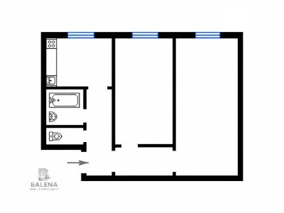Продаж 2к квартири 41 кв. м на вул. Вінстона Черчилля 29 • I