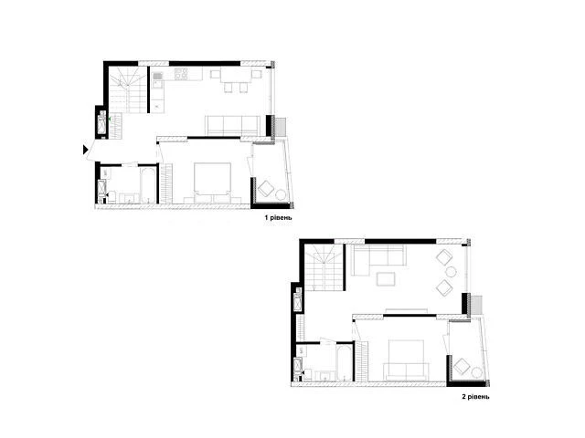 Sale of 1-room apartment 100.6 sq. m. on Yevhena Malanyuka St. 101 •