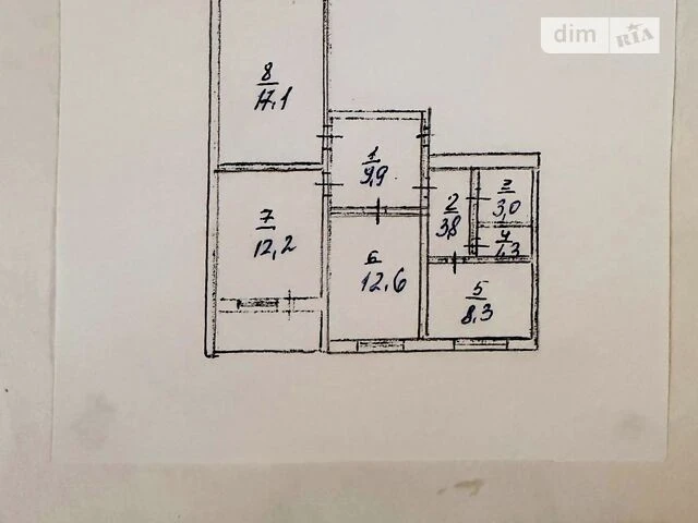 Продаж 3к квартири 76 кв. м на шосе Харківське 146 • ID 3477