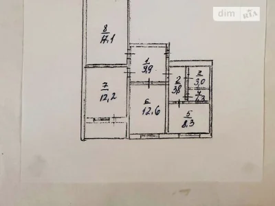 Продаж 3к квартири 76 кв. м на шосе Харківське 146 • ID 3477
