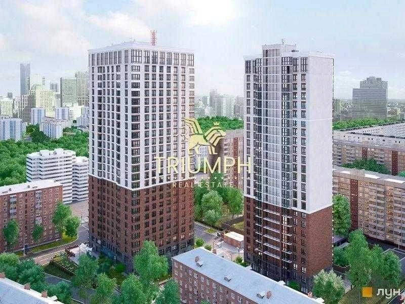 ЖК Солом'янська 20А | Вражаюча євро двійка 52 m2 | Гардеробн