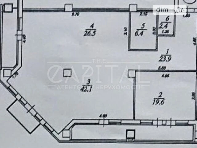 Sale of 2-room apartment 127 sq. m on Nyzhniy Val st. 27/29 • ID 3
