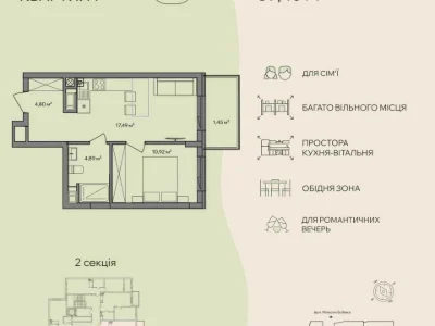 Квартира. Ужгород, Миколи Бобяка вул., (Будинок 2)