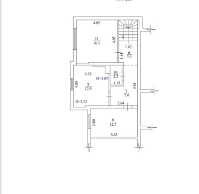 114 sq m apartment for sale near Armeyskaya metro station