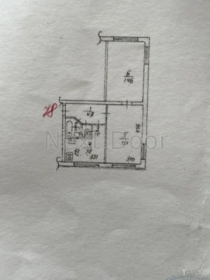 2-комнатная квартира, 45.4 м.кв.