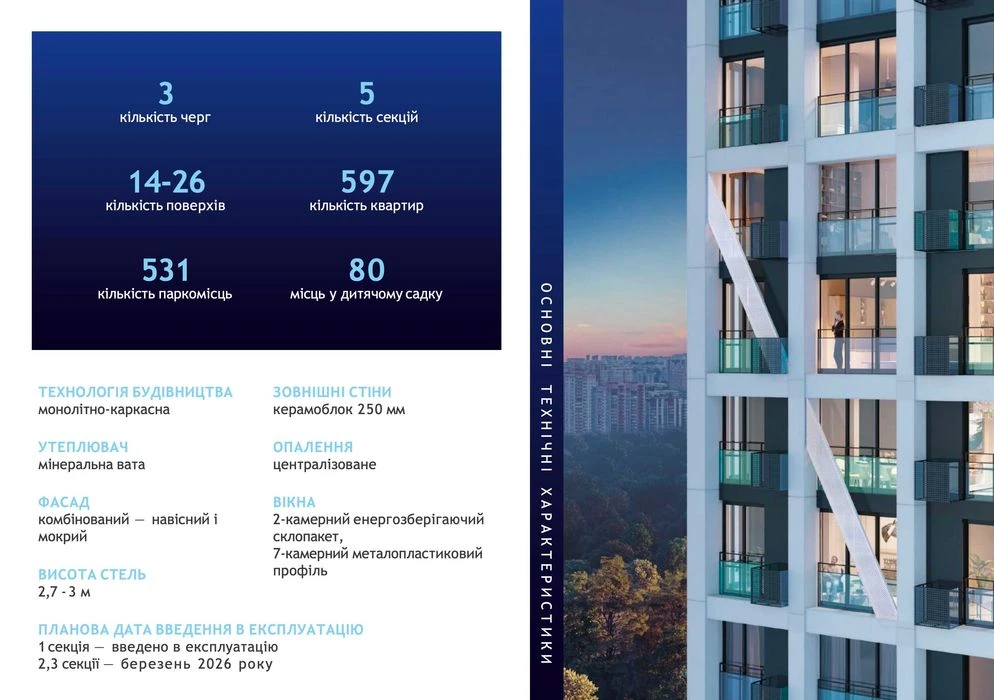 без% розтермінування! Вид на Липки! 1880$/м2 | 43м2 | ЖК Nor
