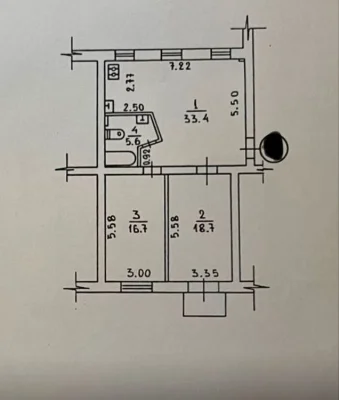 Печерськ! 3К сталінка з видом на Ботсад | 3,4 м стелі | $165