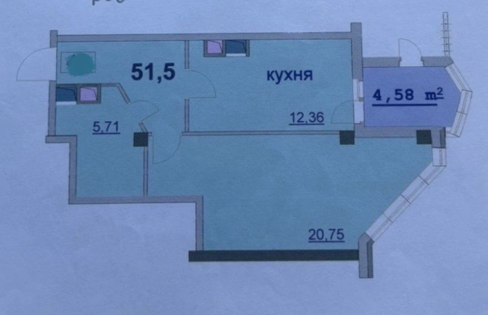 Продам квартриру Золотий берег пляж