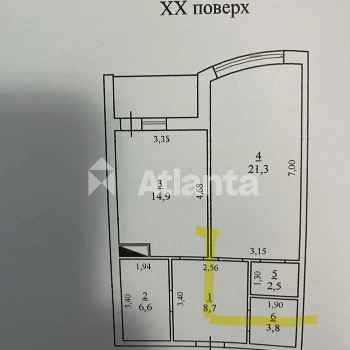 Євродвушка з якісним ремонтом ЖК "Гагаринський"/Аркадія