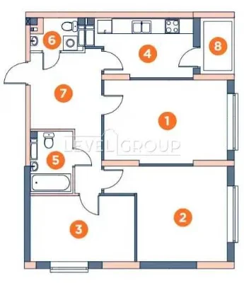 Продаж 3-кімнатної квартири в ЖК GROW/Лисогірський узвіз, 26