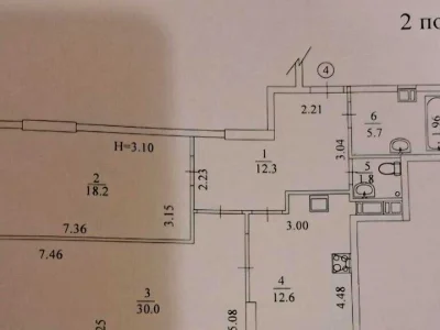 Квартира. Харків, Наталії Ужвій вул.