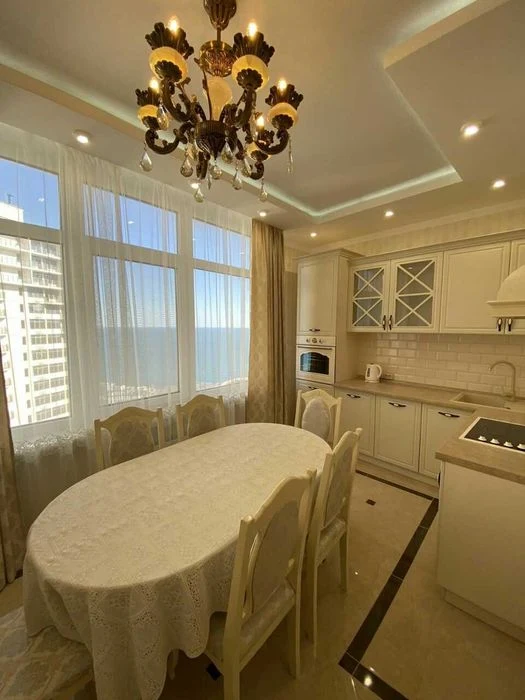 Urgently, I will rent my apartment at 32 Zhemchuzhyne with a view of the sea